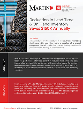 Reduction and On Hand Inventory Case Study